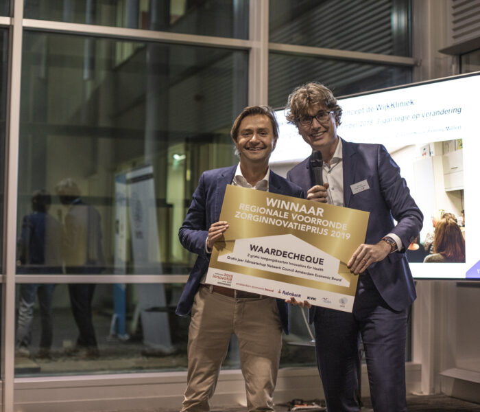 Stem voor easee als beste Zorginnovatie startup van Nederland